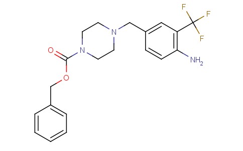 4-(4-Cbz-piperazin-1-yl-methyl)-2-trifluoromethylaniline
