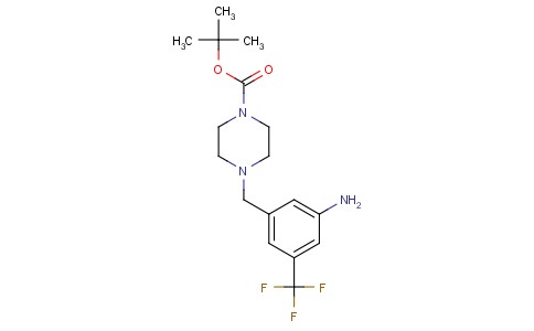 3-(4-Boc-piperazin-1-yl-methyl)-5-trifluoromethylaniline