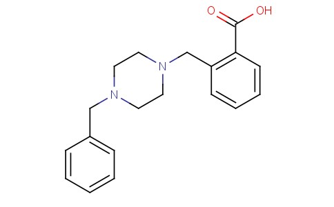 2-(4-Benzylpiperazin-1-ylmethyl)benzoic acid