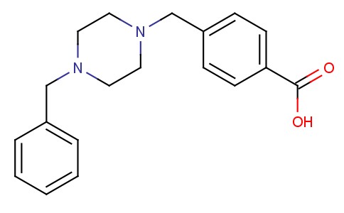 4-(4-苄基哌嗪-1-甲基)苯甲酸