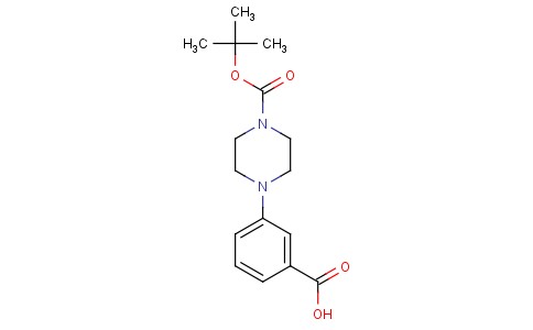 3-(4-BOC-哌嗪-1-基)苯甲酸