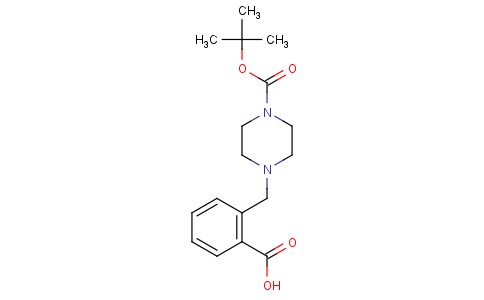 1-BOC-4-(2-羧基苄基)哌嗪