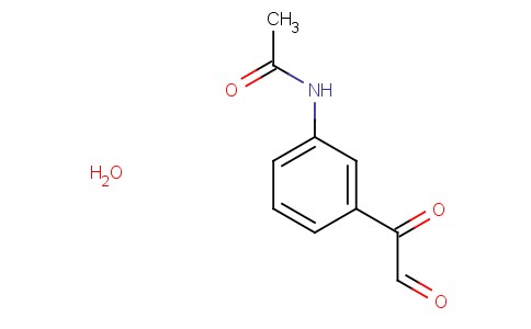 3-Acetamidophenylglyoxal hydrate