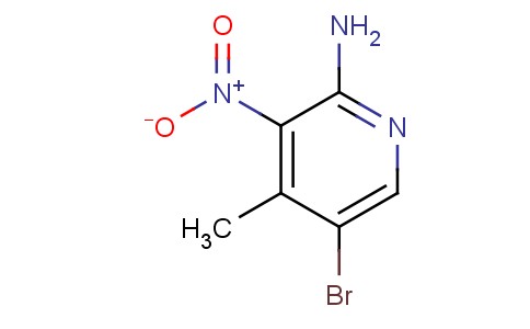 2-Amino-5-bromo-3-nitro-4-picoline
