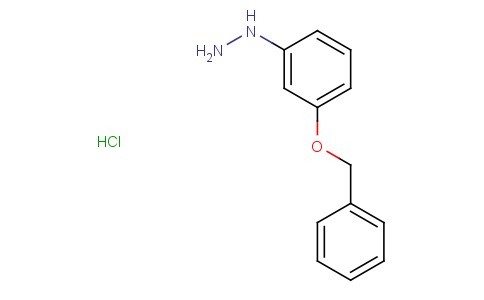 3-Benzyloxyphenylhydrazine hydrochloride 