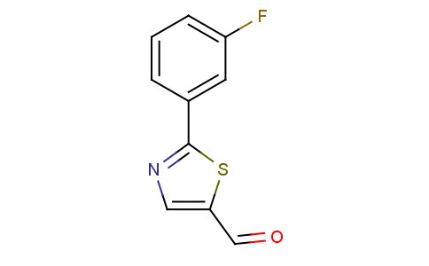2-(3-Fluorophenyl)thiazole-5-carbaldehyde