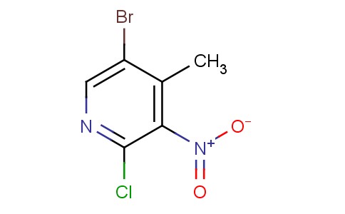 5-溴-2-氯-4-甲基-3-硝基吡啶