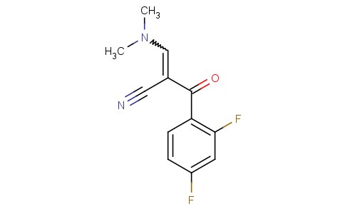 2-[(Dimethylamino)methylene]-3-(2,4-difluorophenyl)-3-oxo-propanenitrile