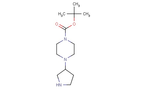 Tert-butyl 4-(pyrrolidin-3-yl)piperazine-1-carboxylate