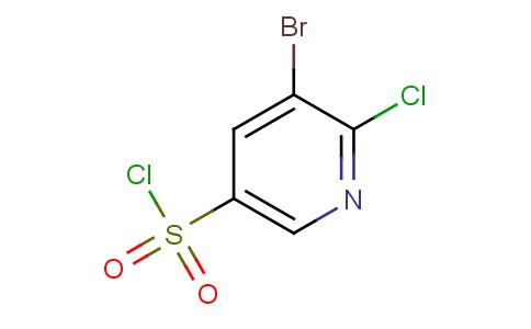 3-Bromo-2-chloropyridine-5-sulfonyl chloride  