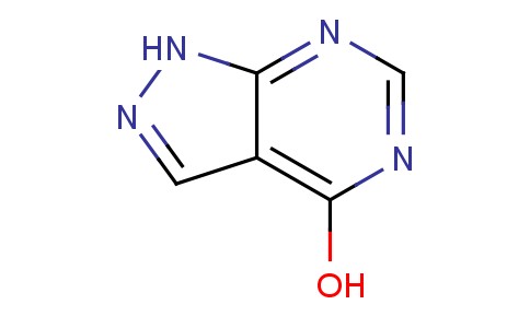 4-Hydroxy-1H-pyrazolo(3,4-d)pyrimidine