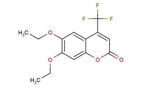6,7-Diethoxy-4-(trifluoromethyl)coumarin