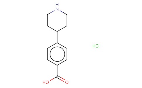 4-(4'-Carboxyphenyl)piperidine.HCl