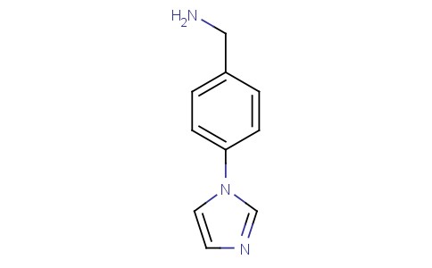 1-[4-(1H-imidazol-1-yl)phenyl]methanamine