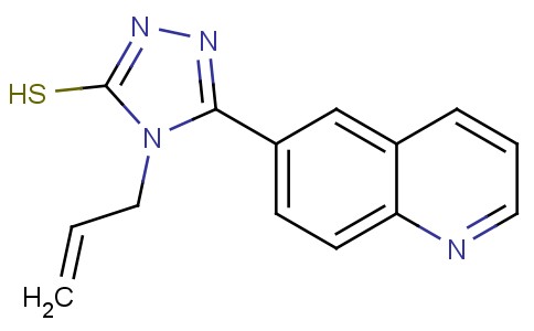 4-(Allyl)-5-(quinol-6-yl)-1,2,4-triazole-3-thiol
