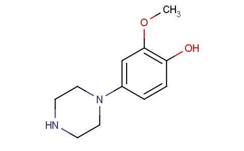2-Methoxy-4-(piperazin-1-yl)phenol
