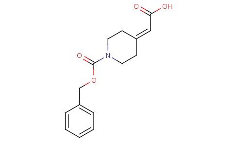 1-Cbz-Piperidin-4-ylidene-acetic acid