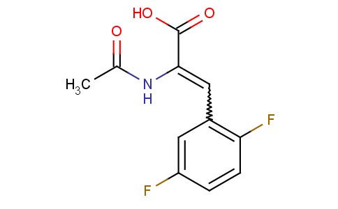 2-乙酰氨基-3-(2,5-二氟苯基)-丙烯酸