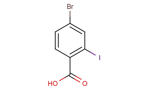 4-溴-2-碘苯甲酸