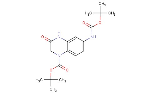 4-N-BOC-7-N-BOC-氨基-3,4-二氢-1H-喹喔啉-2-酮
