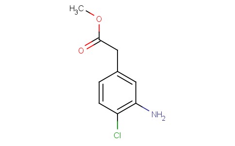 Methyl-3-amino-4-chlorophenylacetate