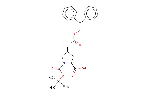 N-Boc-順式-4-Fmoc-氨基-L-脯氨酸