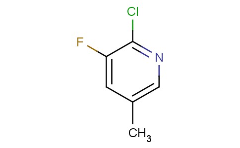 2-Chloro-3-fluoro-5-methylpyridine