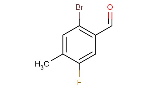 2-溴-5-氟-4-甲基苯甲醛