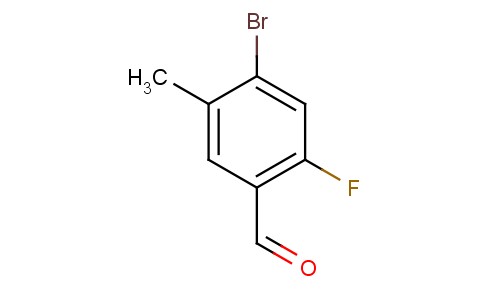4-溴-2-氟-5-甲基苯甲醛