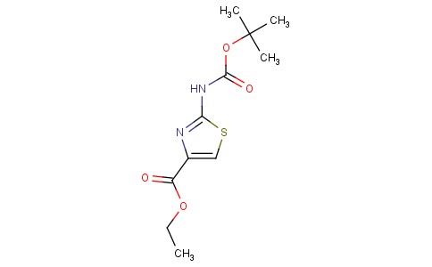 2-(叔丁氧羰基氨基)噻唑-4-羧酸乙酯