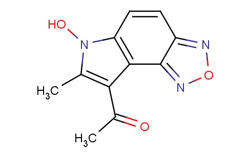 1 - (6 -羟基- 7 -甲基- 6H- [1,2,5]恶二唑并[3,4 - E]吲哚- 8 -基)- 1 -酮