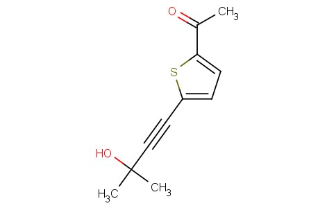 4-(5-Acetylthien-2-yl)-2-methylbut-3-yn-2-ol 