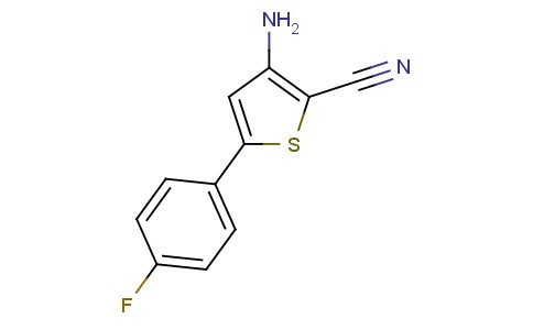 3-Amino-2-cyano-5-(4-fluorophenyl)thiophene 