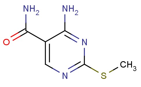 4-氨基-2-甲硫基嘧啶-5-羧胺