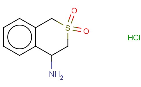 3,4-二氢-1H-S,S-二-氧代-异硫基苯并吡喃-4-胺盐酸盐