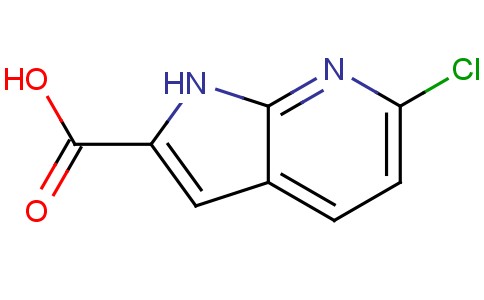 6-Chloro-1H-pyrrolo[2,3-b]pyridine-2-carboxylic acid 