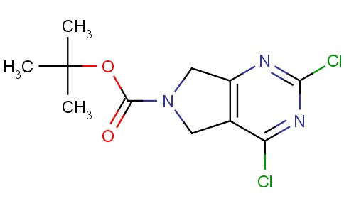Tert-butyl 2,4-dichloro-5H-pyrrolo[3,4-d]pyrimidine-6(7H)-carboxylate