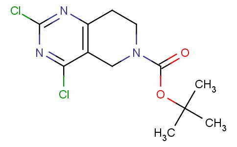 N-BOC-2,4-二氯-5,7,8-三氢吡啶并[4,3-D]嘧啶