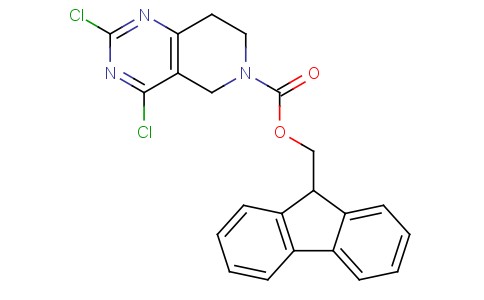 (9H-Fluoren-9-yl)methyl 2,4-dichloro-7,8-dihydropyrido[4,3-d]pyrimidine-6(5H)-carboxylate