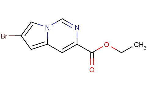 6-溴H-吡咯并[1,2-F]嘧啶-3-甲酸乙酯