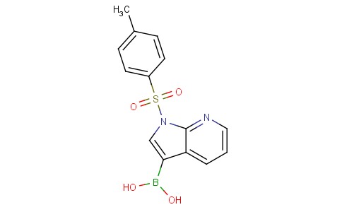 1-甲苯磺酰基-1H-吡咯并[2,3-B]吡啶-3-基硼酸