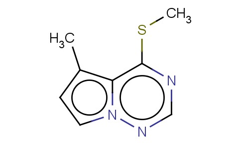 5-Methyl-4-(methylthio)pyrrolo[1,2-f][1,2,4]triazine