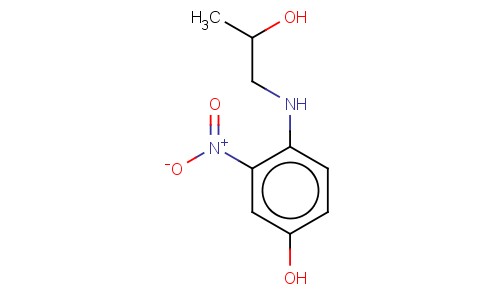 4-Amino-N-(2-hydroxypropyl)-3-nitrophenol