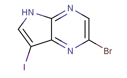 2-Bromo-7-iodo-5H-pyrrolo[2,3-b]pyrazine