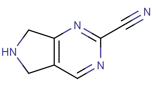 6,7-Dihydro-5H-pyrrolo[3,4-d]pyrimidine-2-carbonitrile