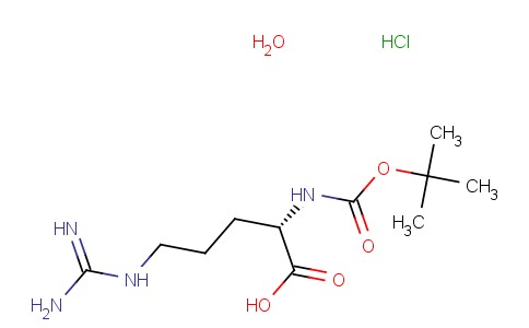 BOC-D-精氨酸盐酸盐一水合物