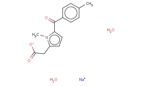 1-Methyl-5-(p-toluoyl)pyrrole-2-acetic Acid Sodium Salt dihydrate