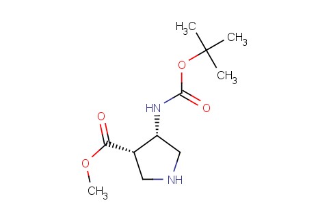 cis-Methyl 4-N-Boc-amino-pyrrolidine-3-carboxylate