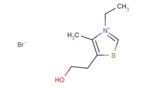 3-Ethyl-5-(2-hydroxyethyl)-4-methylthiazolium bromide 
