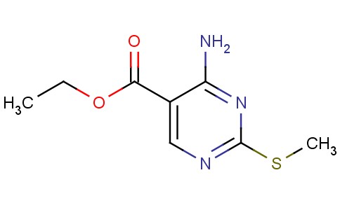 Ethyl 4-amino-2-(methylthio)pyrimidine-5-carboxylate